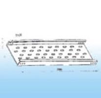 普通有孔托盘直槽电缆桥架