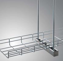 100 105 500机房镀锌不锈钢电缆金属网格桥架